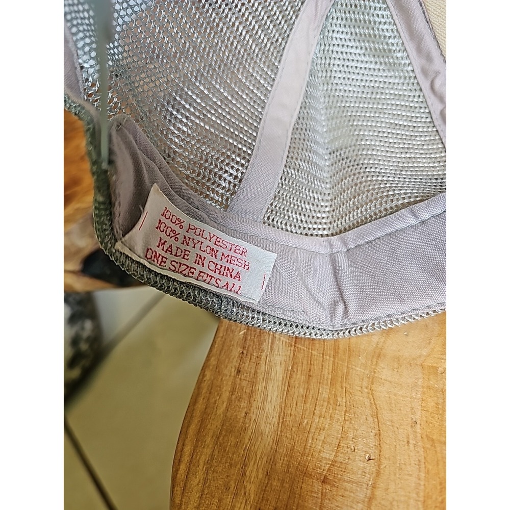 Vintage Adjustable Gray and White Industrial Nuclepore Mesh Trucker‎ Hat - Picture 14 of 15